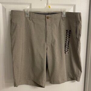 PGA Tour Motionflux 360 Stretch Elastica Shorts Tan NWT Mens Size 42